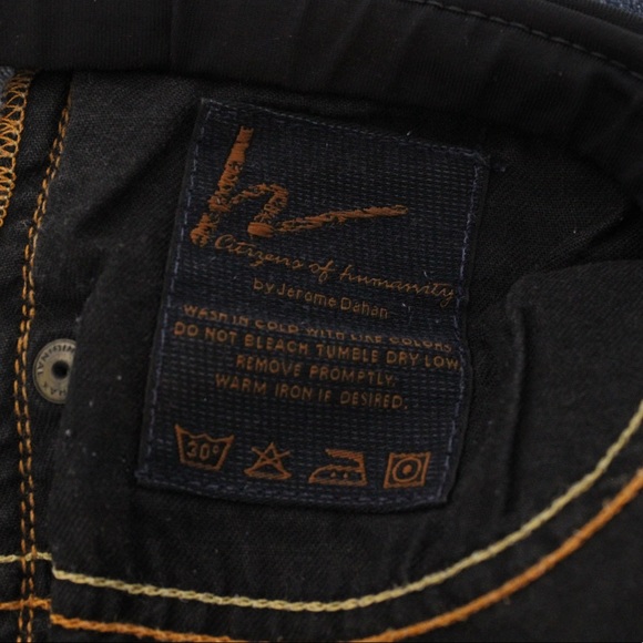 CITIZENS OF HUMANITY CoH Maternity Boot Cut Embroidered Pockets Size 29 - Picture 5 of 11